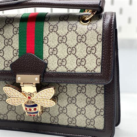 gucci queen margaret card case|Gucci queen margaret bee bag.